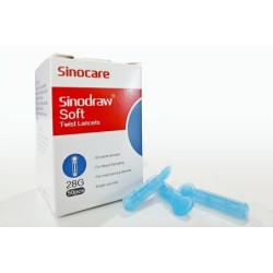 Sinocare lancety pro glukometr Safe AQ Angel – 50 ks