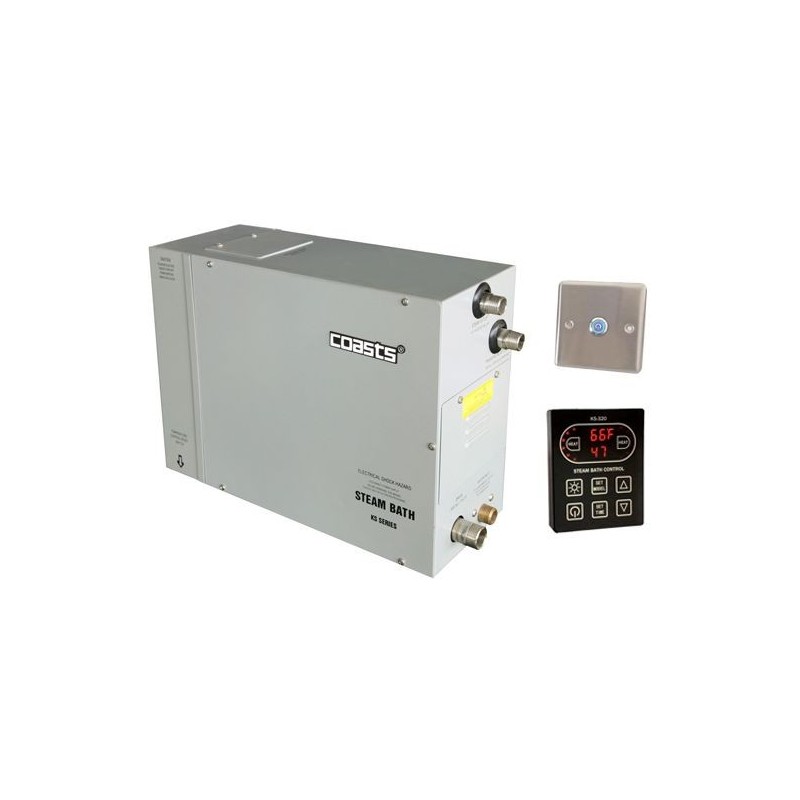 Parní generátor pro saunu KSB-CD s ovládacími panely KS-320A a KS30A